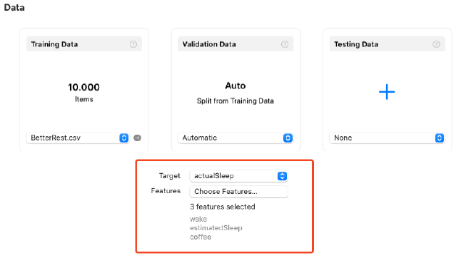 Create ML Target and Features